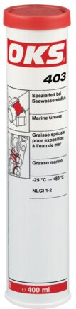 Exemplary representation: OKS seawater grease (cartridge)